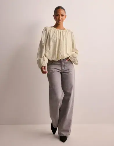 Object Collectors Item OBJECT - Beige - Objelbira L/S Short Top 134