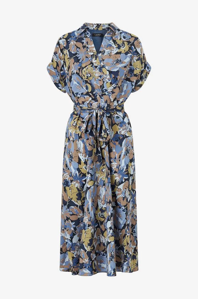 Lauren Ralph Lauren Kjole Poly Cdc 79-dress - Blå