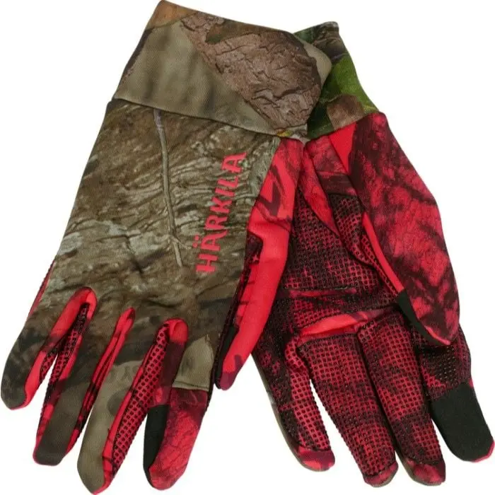 Härkila Härkila Moose Hunter 2.0 Fleece Glove MossyOak Break-Up Country/MossyOakRed