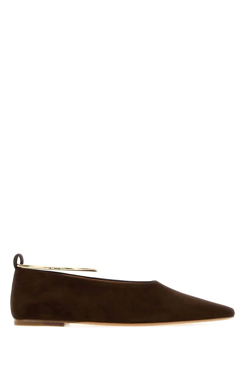 Jil Sander Jil Sander Ballerinasko – Brun