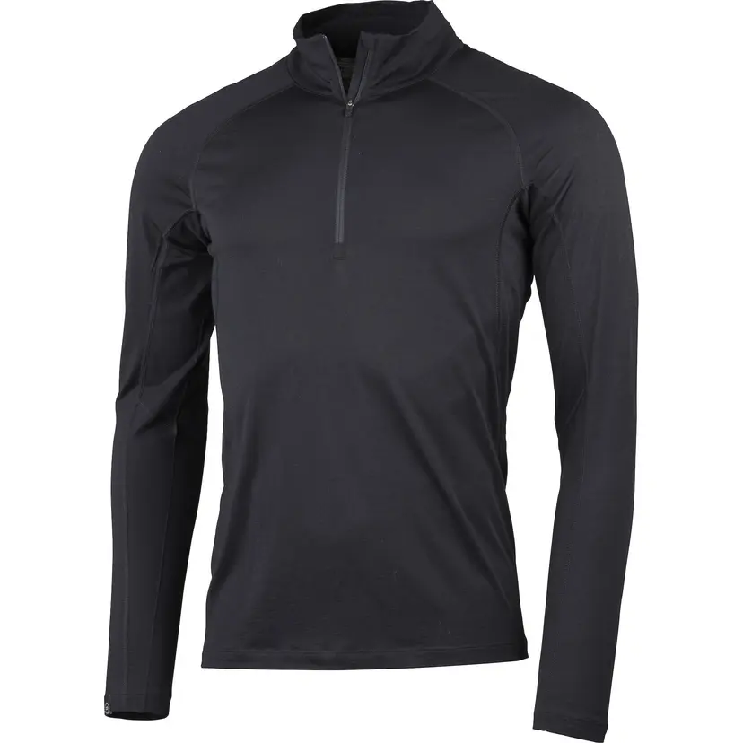 Lundhags Lundhags Men's Gimmer Merino Light 1/2 Zip Black