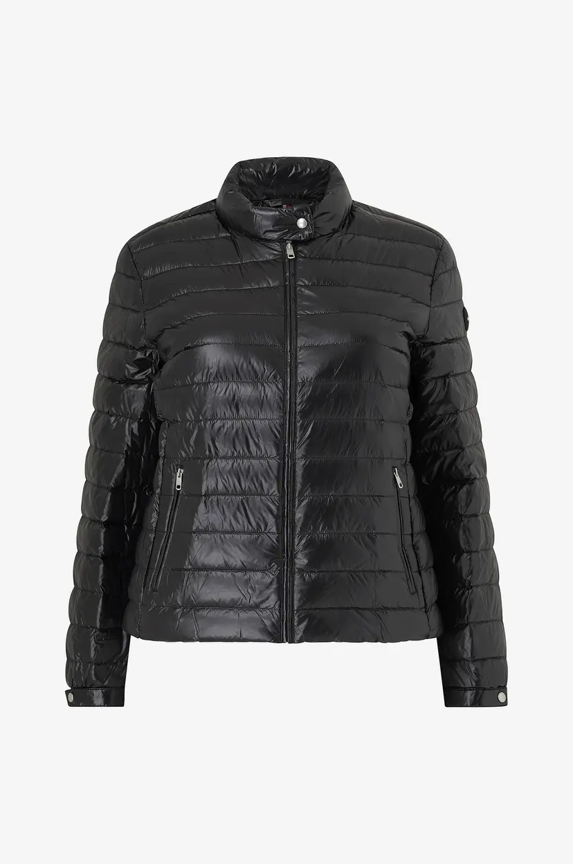 Tommy Hilfiger Curve Dun jakke Crv UL Down Mock NK Jacket - Svart