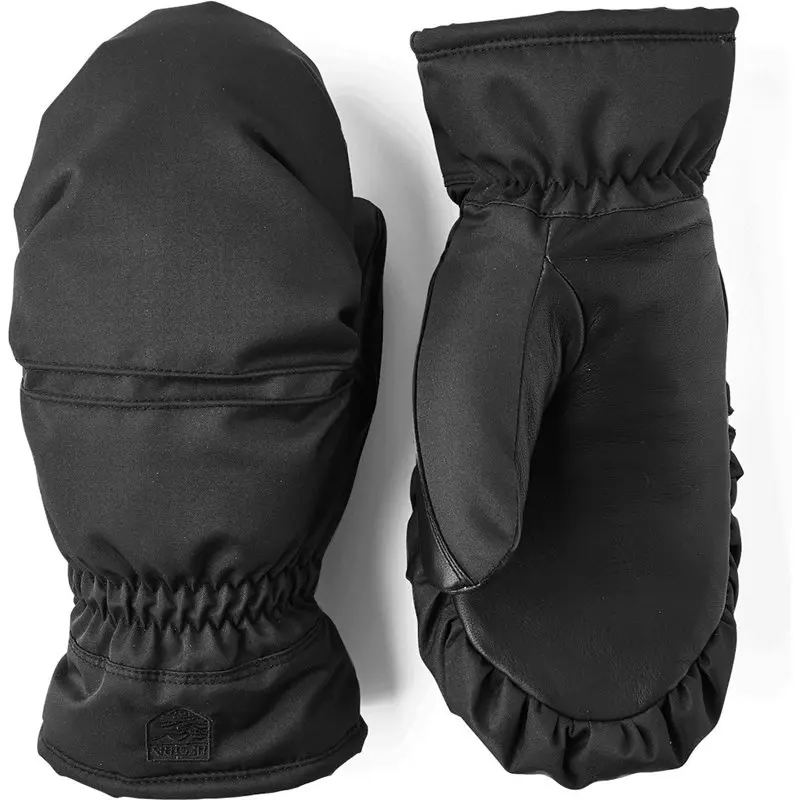 Hestra Hestra Women'S Primaloft Leather - Mitt Black