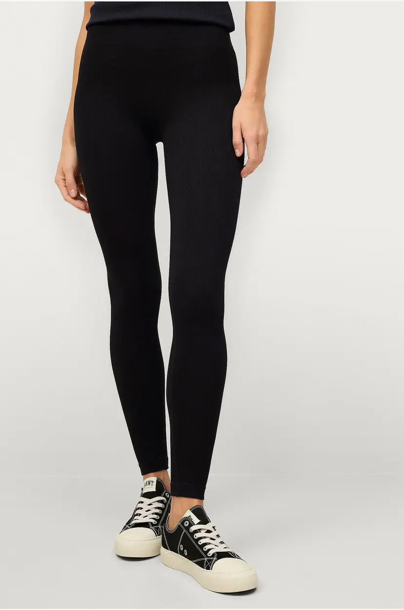 Ellos Collection Leggings Linn - Svart