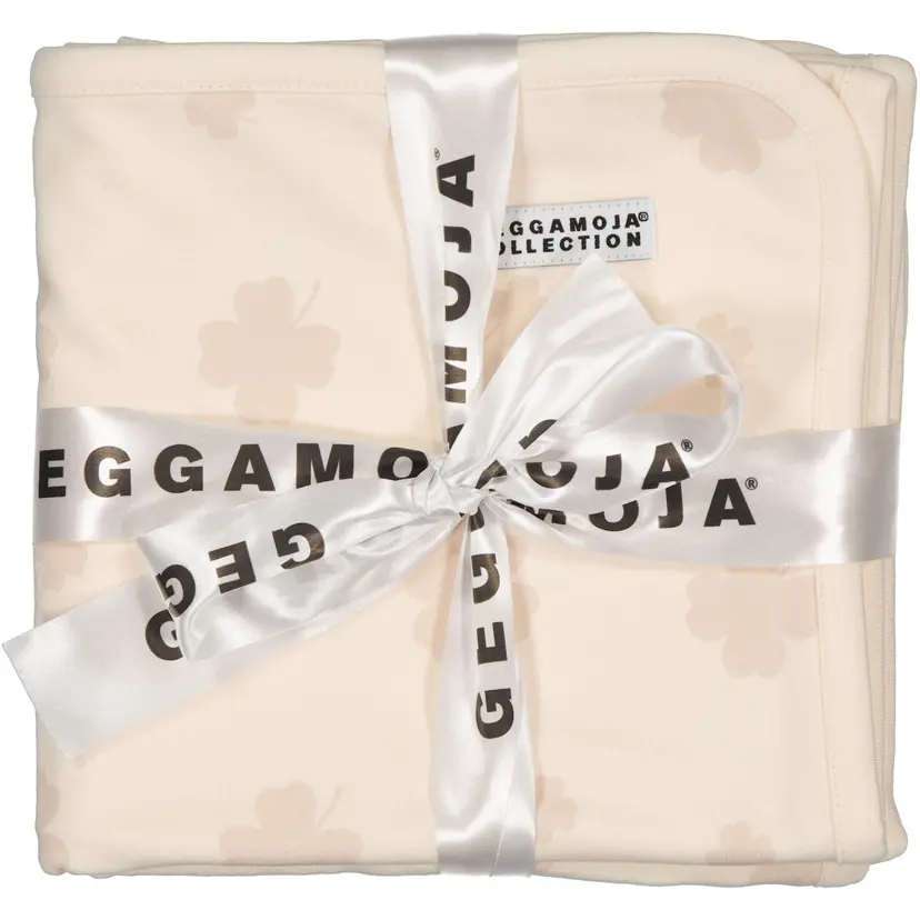 Geggamoja Babyfilt Bambu Klöver Beige