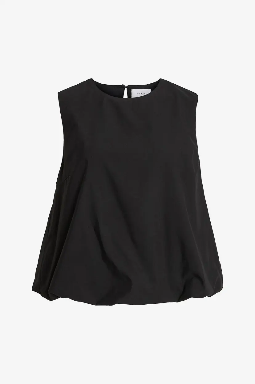Vila Topp viSema S/L Balloon Top - Svart