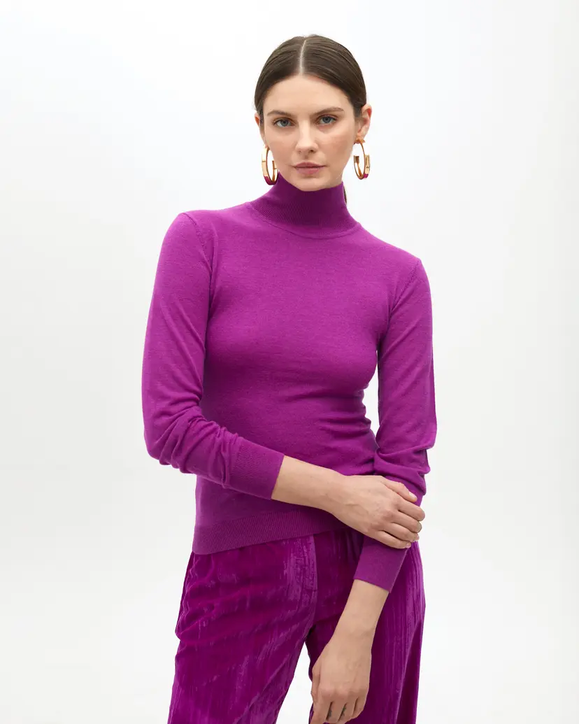 Maite by Lola Maite by Lola MF2511024 Rose Turtleneck sweater