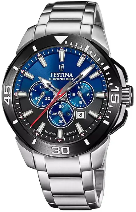 Festina Festina Herreklokke F20641-C Chrono Bike Flerfarget/Stål Ø47 mm
