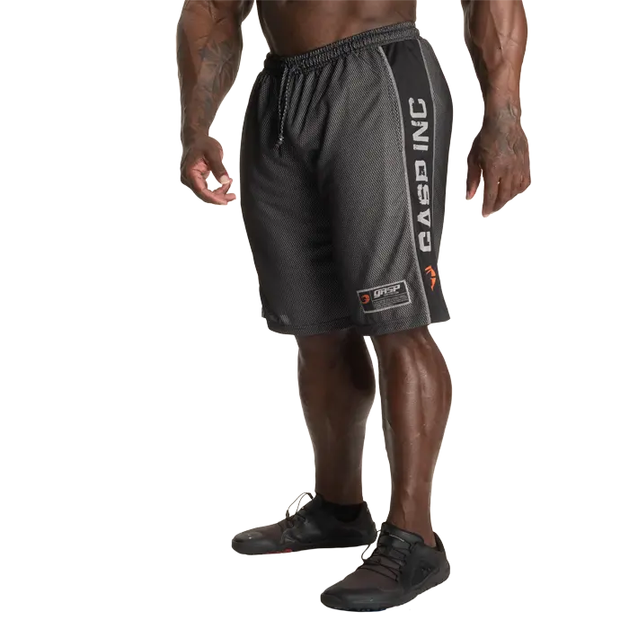 GASP No1 Mesh Shorts Svart