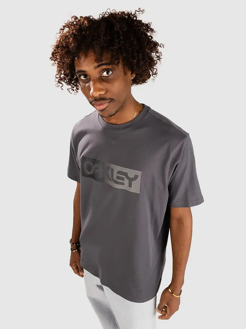 Oakley Oakley Dual B1B Logo T-skjorte grå