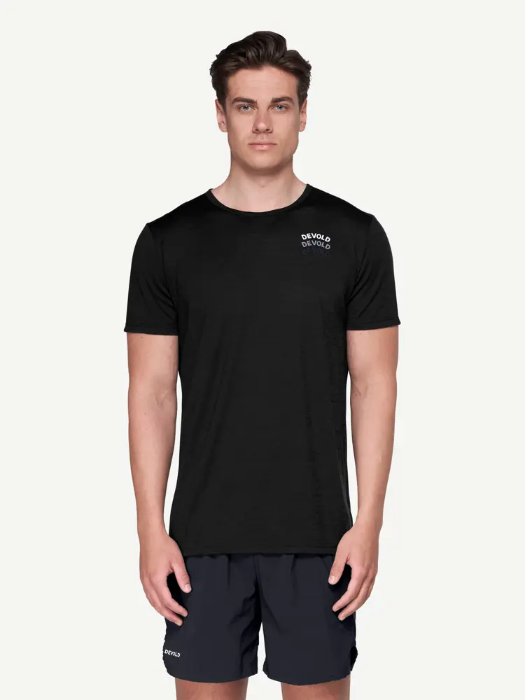 Devold Devold - Active Legacy T-skjorte Herre - Large - Svart
