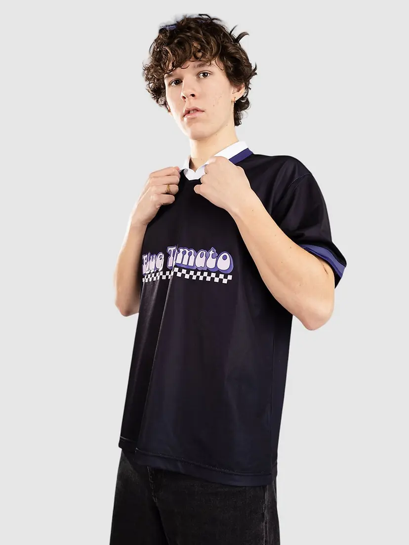 Blue Tomato Blue Tomato Jersey T-skjorte svart