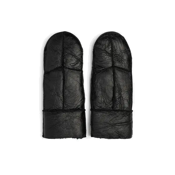 Re:designed RE:DESIGNED Henny Shearling Dameluffer Sort Str. L