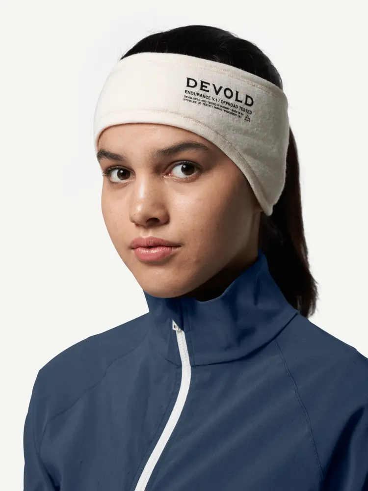 Devold Devold - Endurance Merino Headband - One size - Hvit