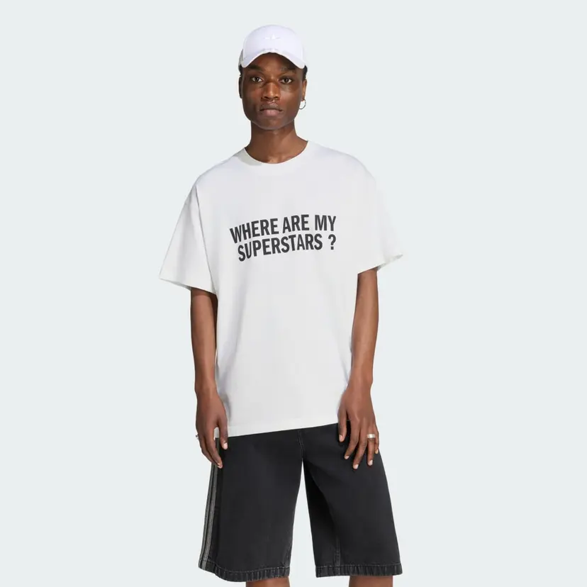 Adidas WHERE ARE MY SUPERSTARS T-SKJORTE HERRE