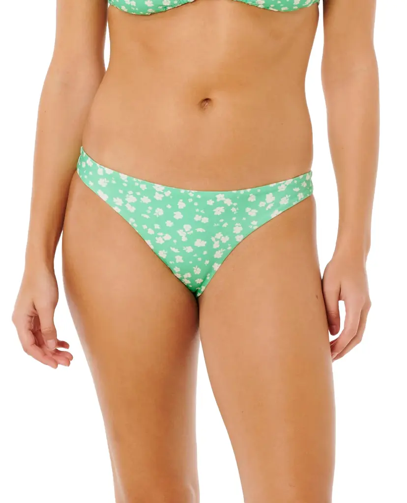 Rip Curl Rip Curl Women's Surf Side Cheeky Bikini Bottom Light Green