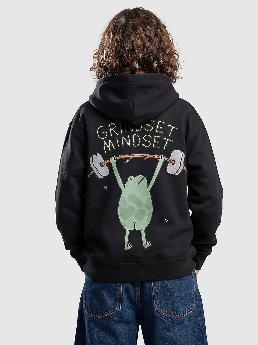 A.LAB A.LAB Grindset Mindset Kids Hettegenser svart