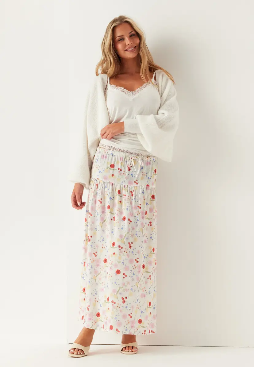 Bubbleroom Viscose Skirt