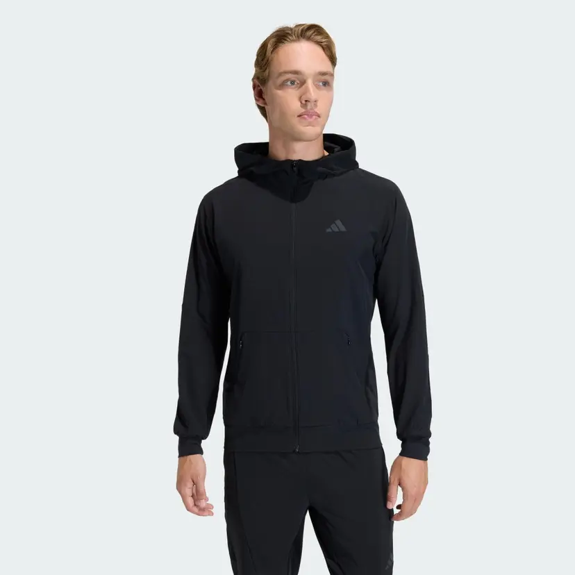 Adidas D4T WORKOUT FULL-ZIP HETTEGENSER