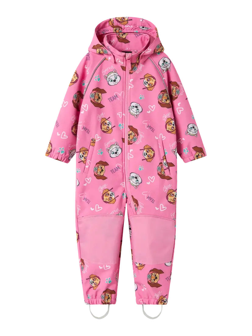 NAME IT Softshell-dress "Paw Patrol" Mini Pink Cosmos