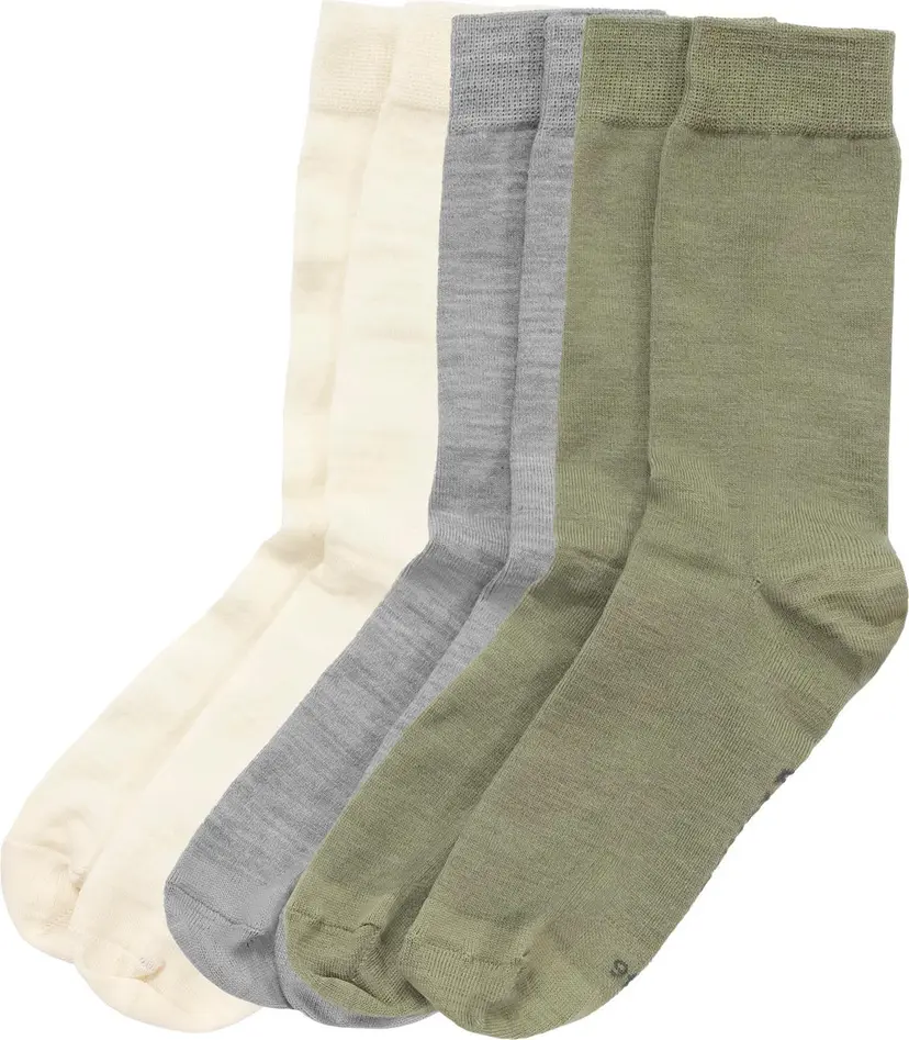 Devold Devold Men's Daily Merino Light Sock 3pk Fog Mix