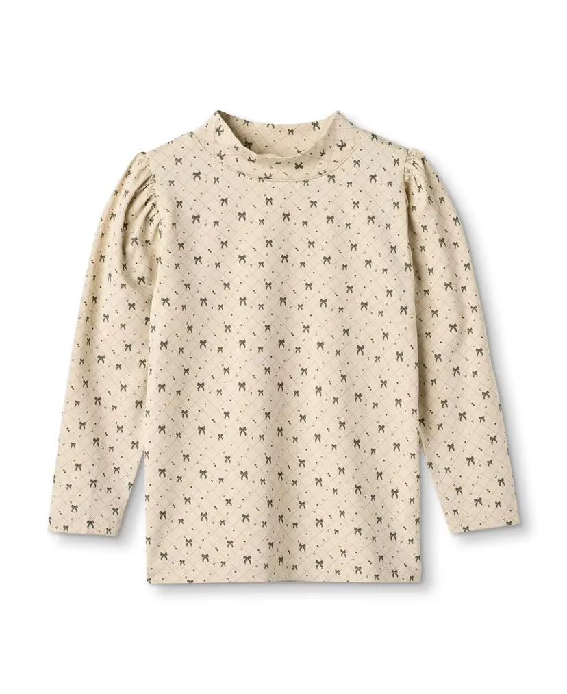 Fliink Fliink Kelly Ls Puff Blouse Jersey Sandshell Aop. (98 /3 år)