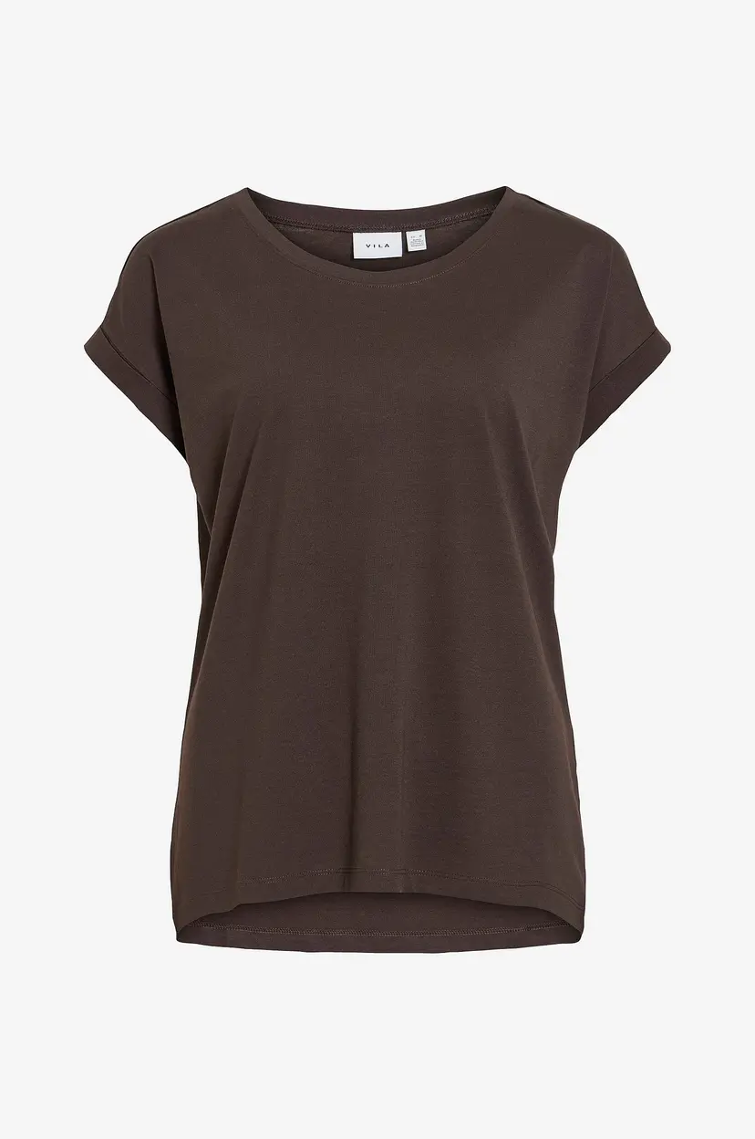 Vila Topp viDreamers New Pure T-shirt - Brun