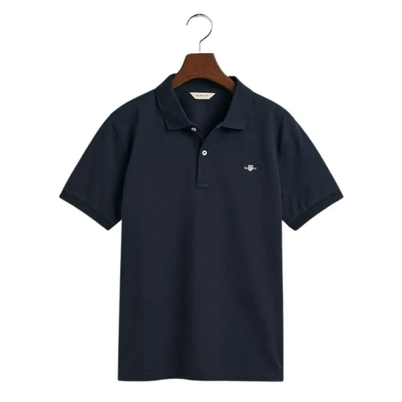 GANT Gant - Poloskjorte Shield Pique Evening Blue Jr