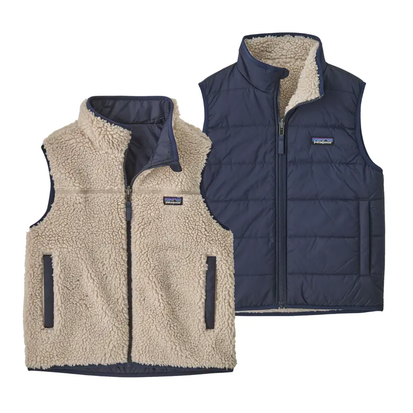 Patagonia Patagonia - Kids Reversible Ready Freddy Vest New Navy