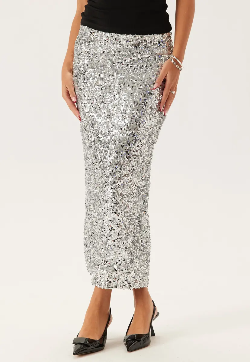 Bubbleroom Sequin Midi Skirt