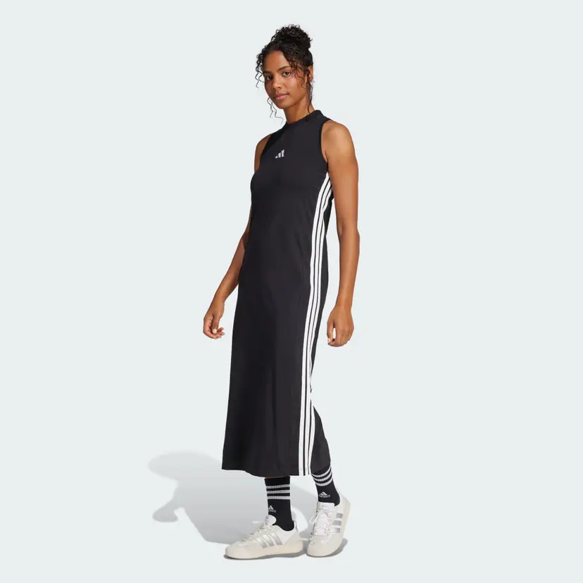 Adidas Essentials 3-Stripes Long Racerback Kjole