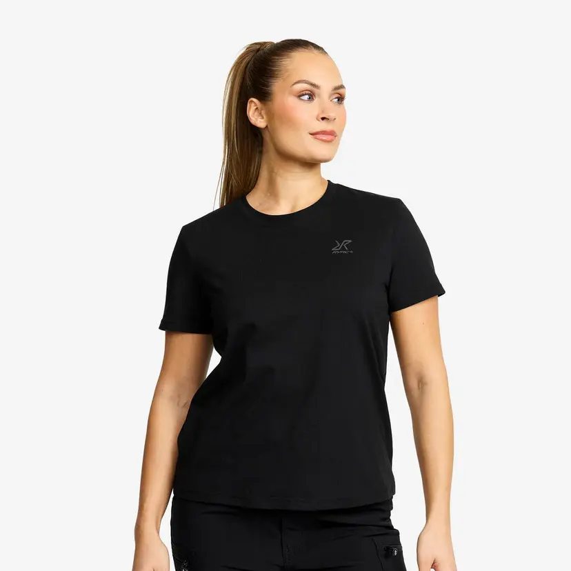 RevolutionRace Easy T-shirt Dame Black