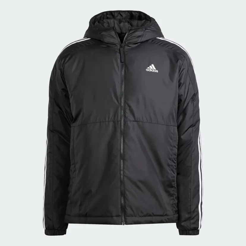 Adidas Essentials 3-Stripes Insulated Hooded Jakke