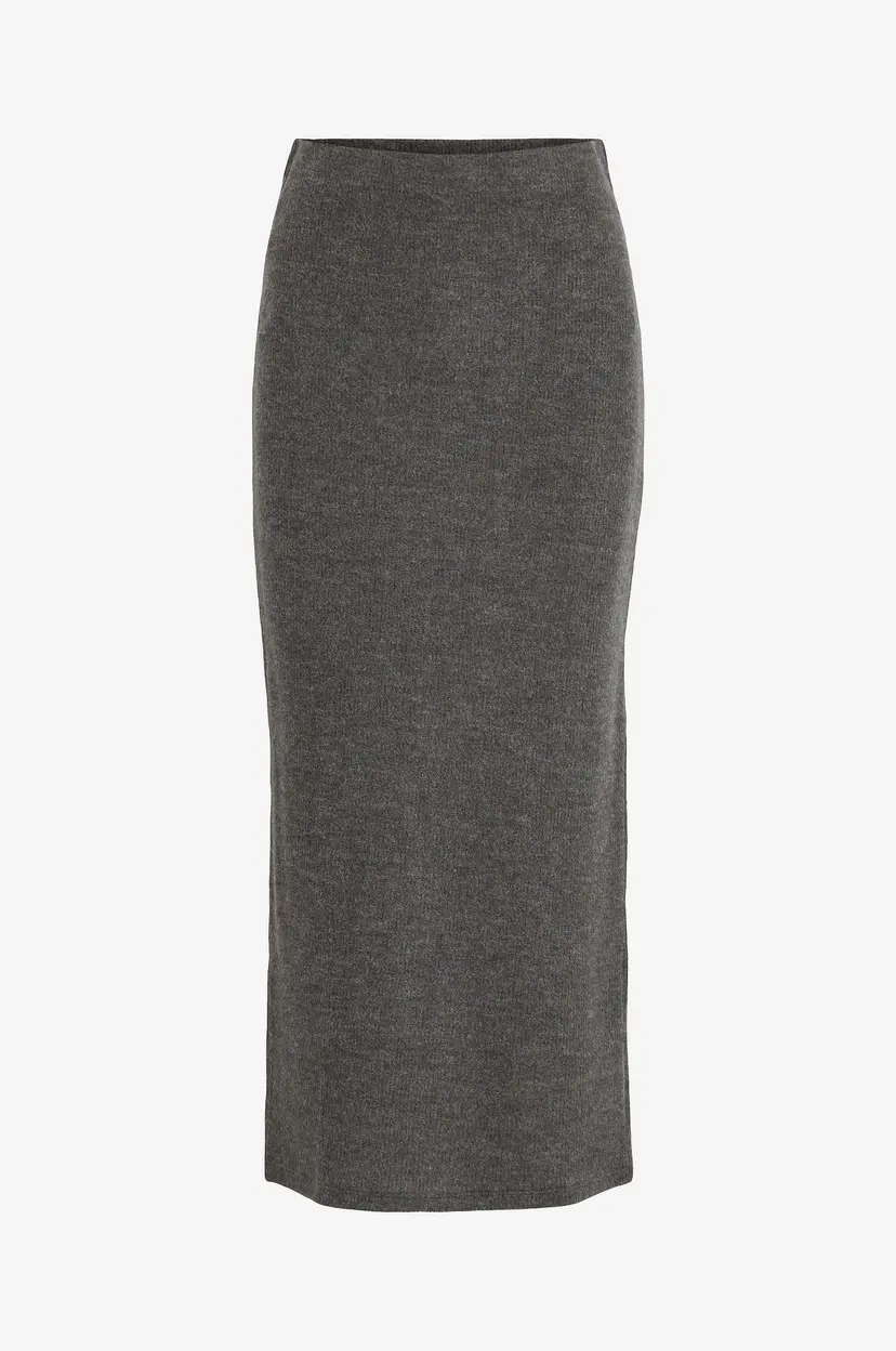 Vila Skjørt viLuna Ankel Pencil Skirt - Grå