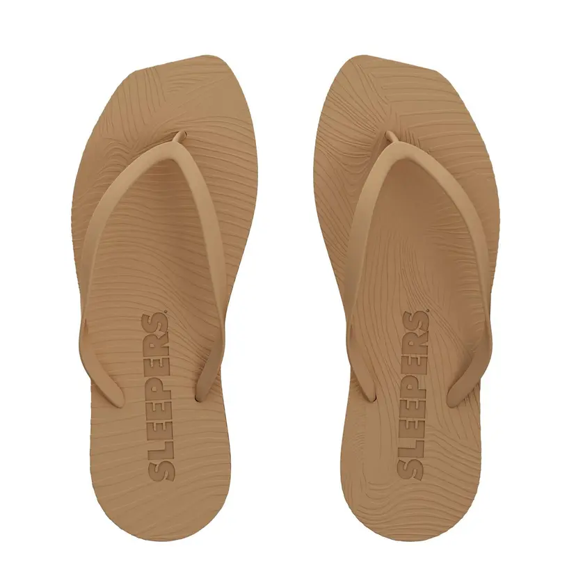 Sleepers Tapered Flip Flop - Sand