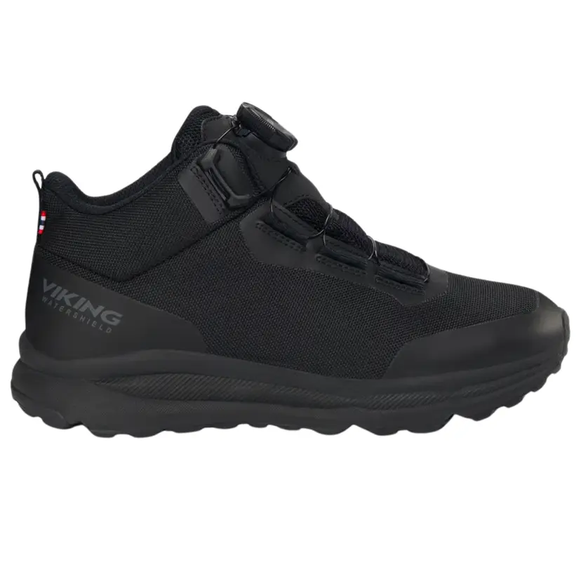 Viking Viking Men Stride Mid Fleece BOA Waterproof Black