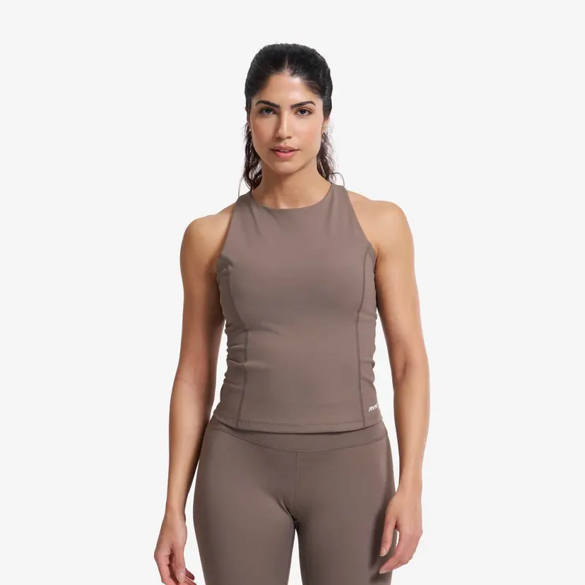 RevolutionRace Paragon Soft Built-in Bra Tank Top Dame Morel