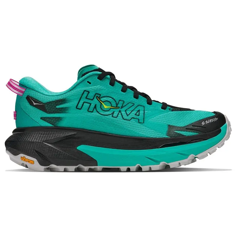 HOKA Hoka W Mafate 5 Black/Electric Aqua