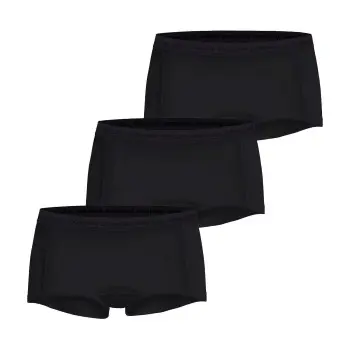 Björn Borg Björn Borg Truser 3P Everyday Cotton Boxer Shorts Svart bomull Dame