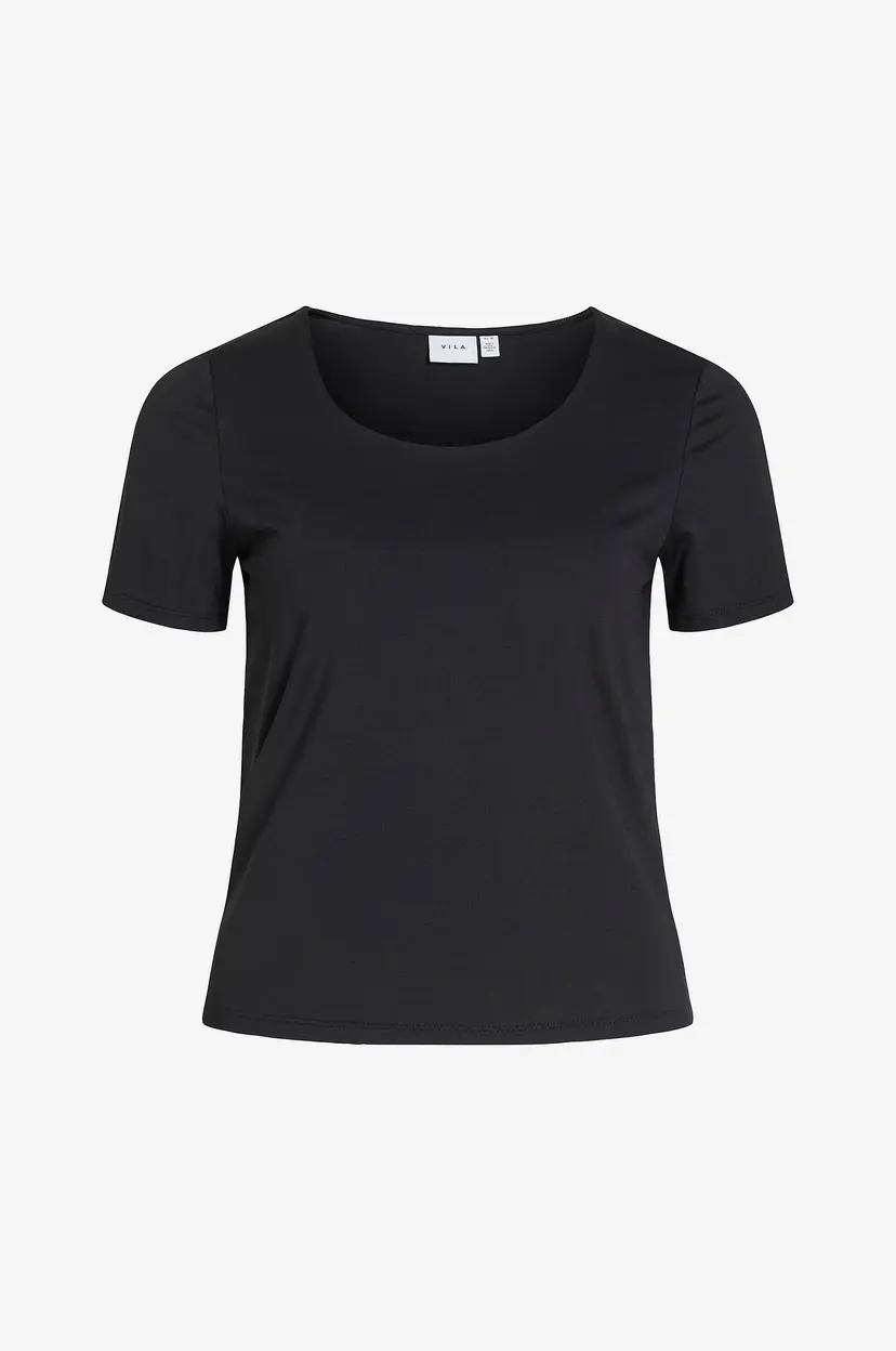 Vila Topp viKenza S/S Top - Svart