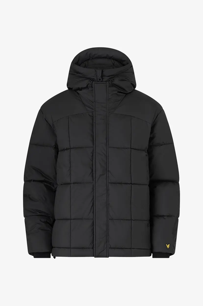 Lyle & Scott Jakke Quilted Pannelled Jacket - Svart