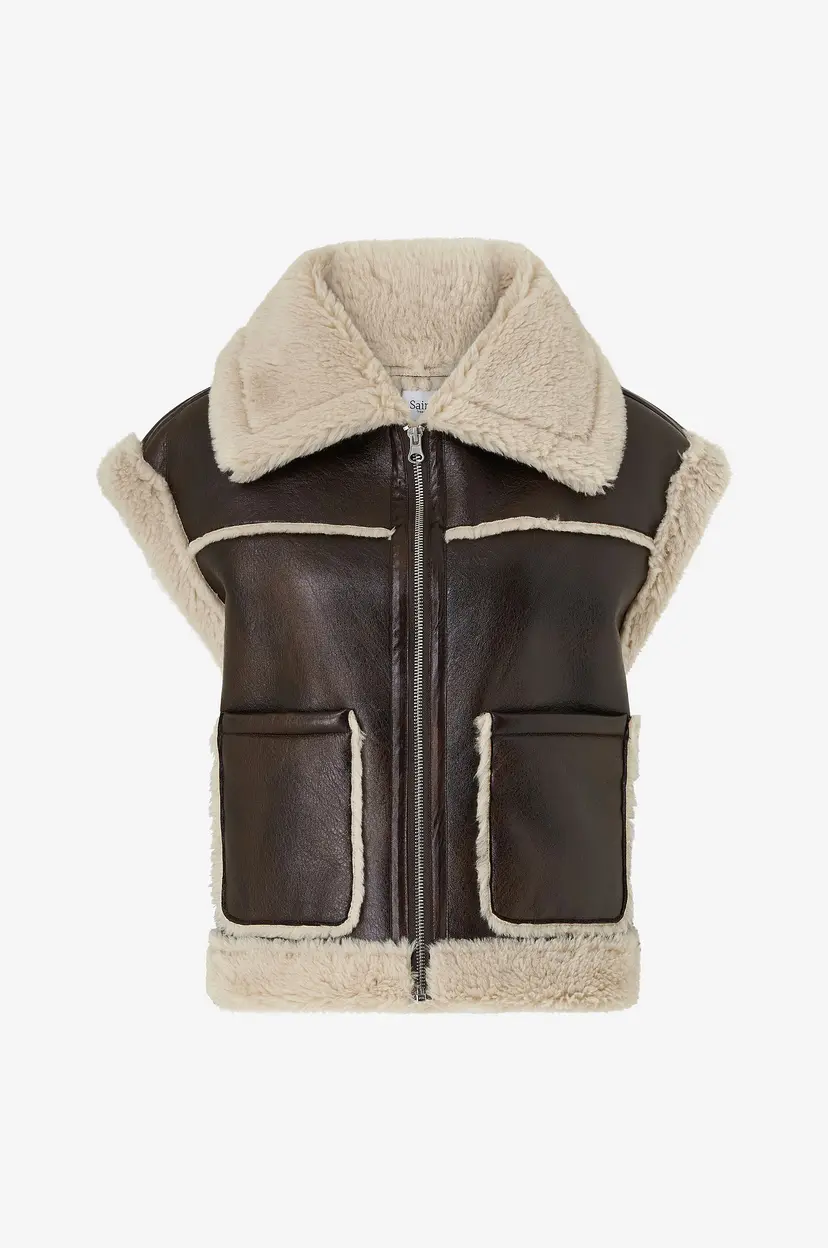 Saint Tropez Vest IsauraSZ Waistcoat - Brun