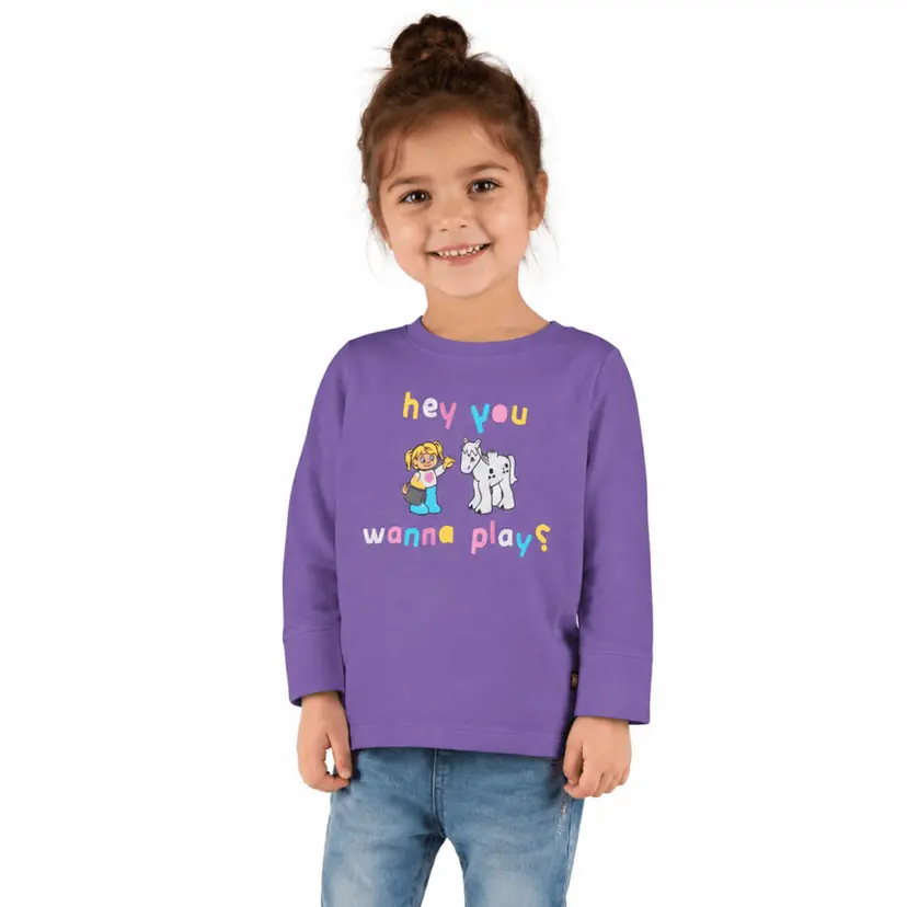 LEGO Kidswear LEGO Duplo langermet t-skjorte, Lilla