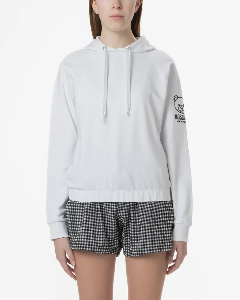 Moschino Moschino 251V61702-4422 White Hoodie