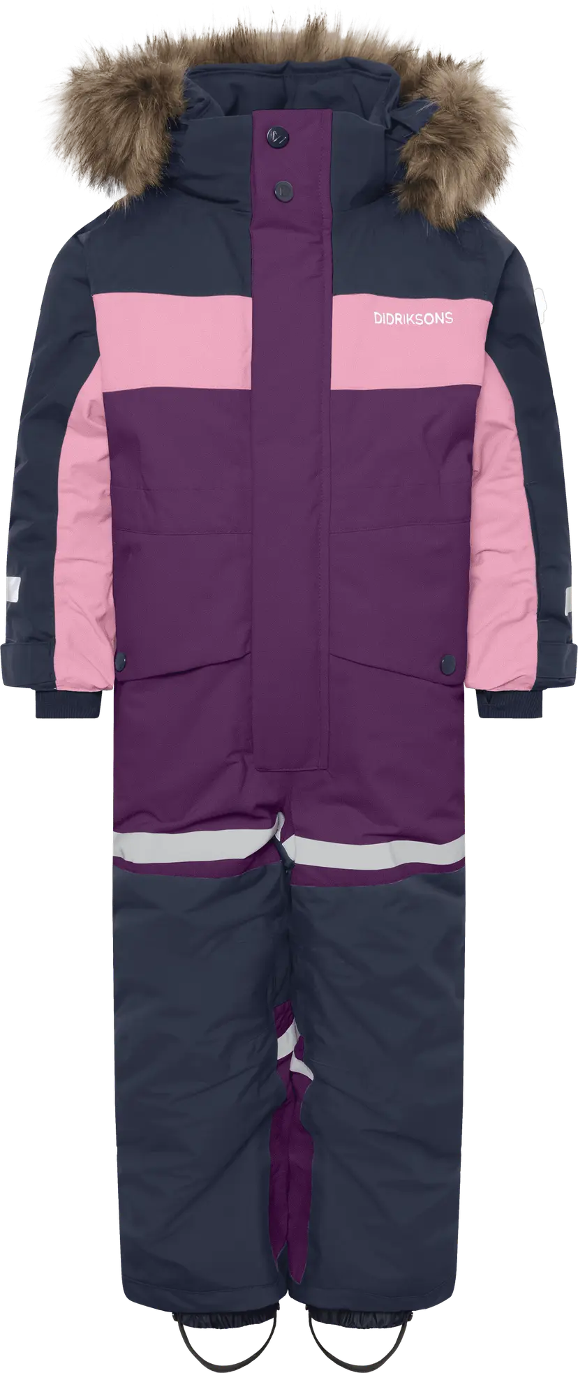 Didriksons Didriksons Kids' Bjärven Coverall Northen Purple