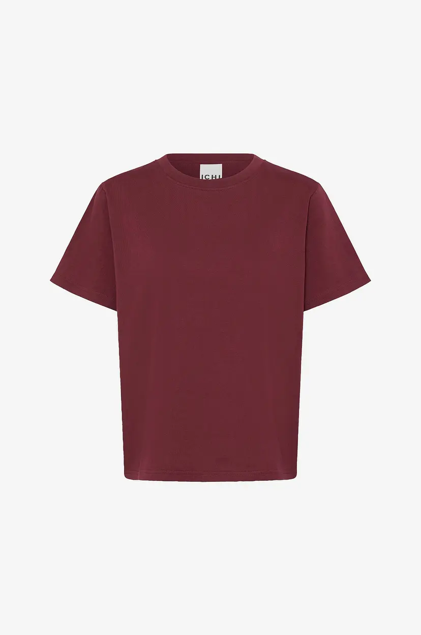 Ichi T-skjorte ihPalmer Loose SS - Rød