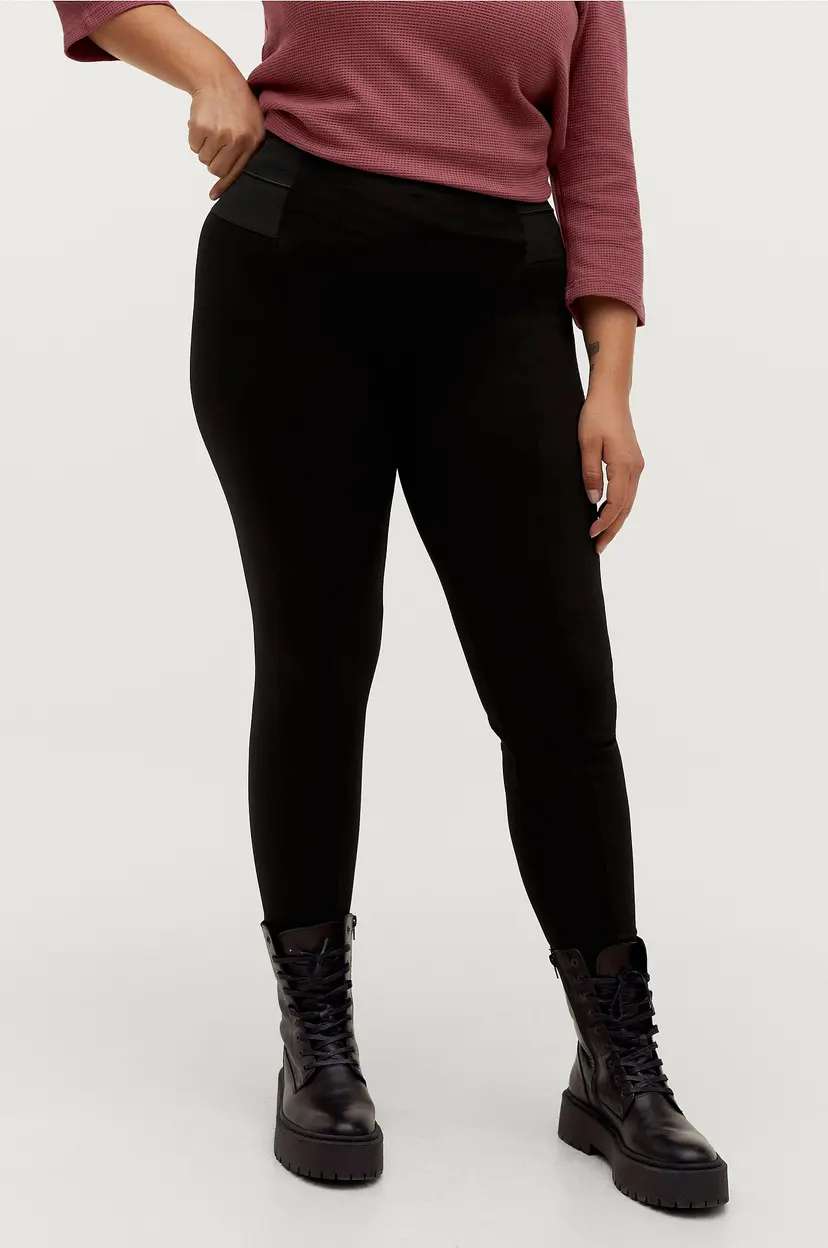 Zizzi Leggings jWinola - Svart