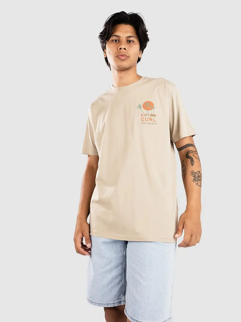 Rip Curl Rip Curl Aots - Cody Welsh Palms T-skjorte brun