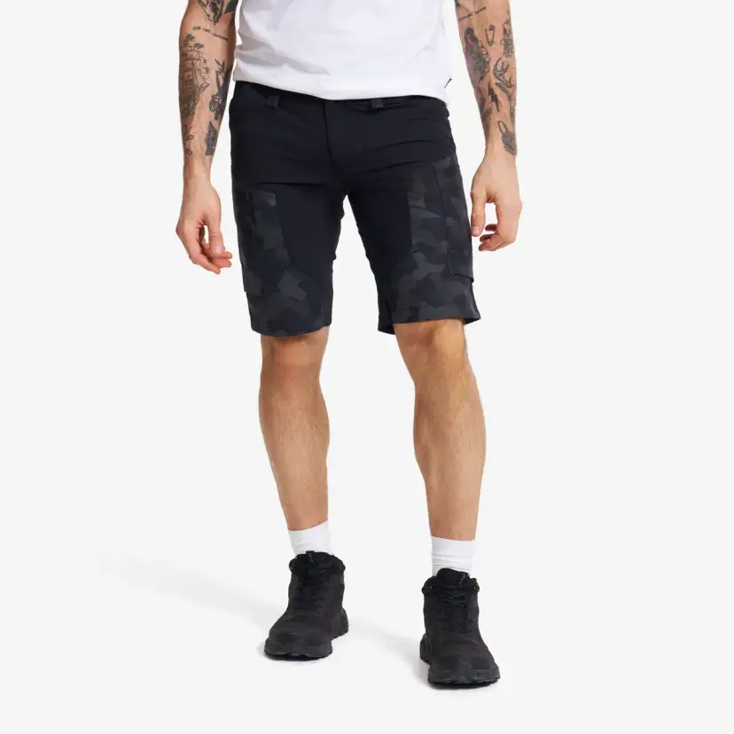 RevolutionRace RVRC GP Shorts Herre Anthracite Camo