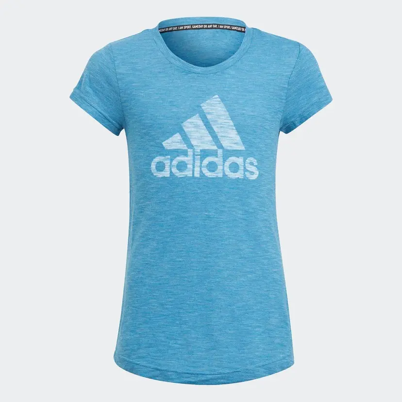 Adidas Lys blå Adidas Trenings t-skjorte (128 / 8 år)
